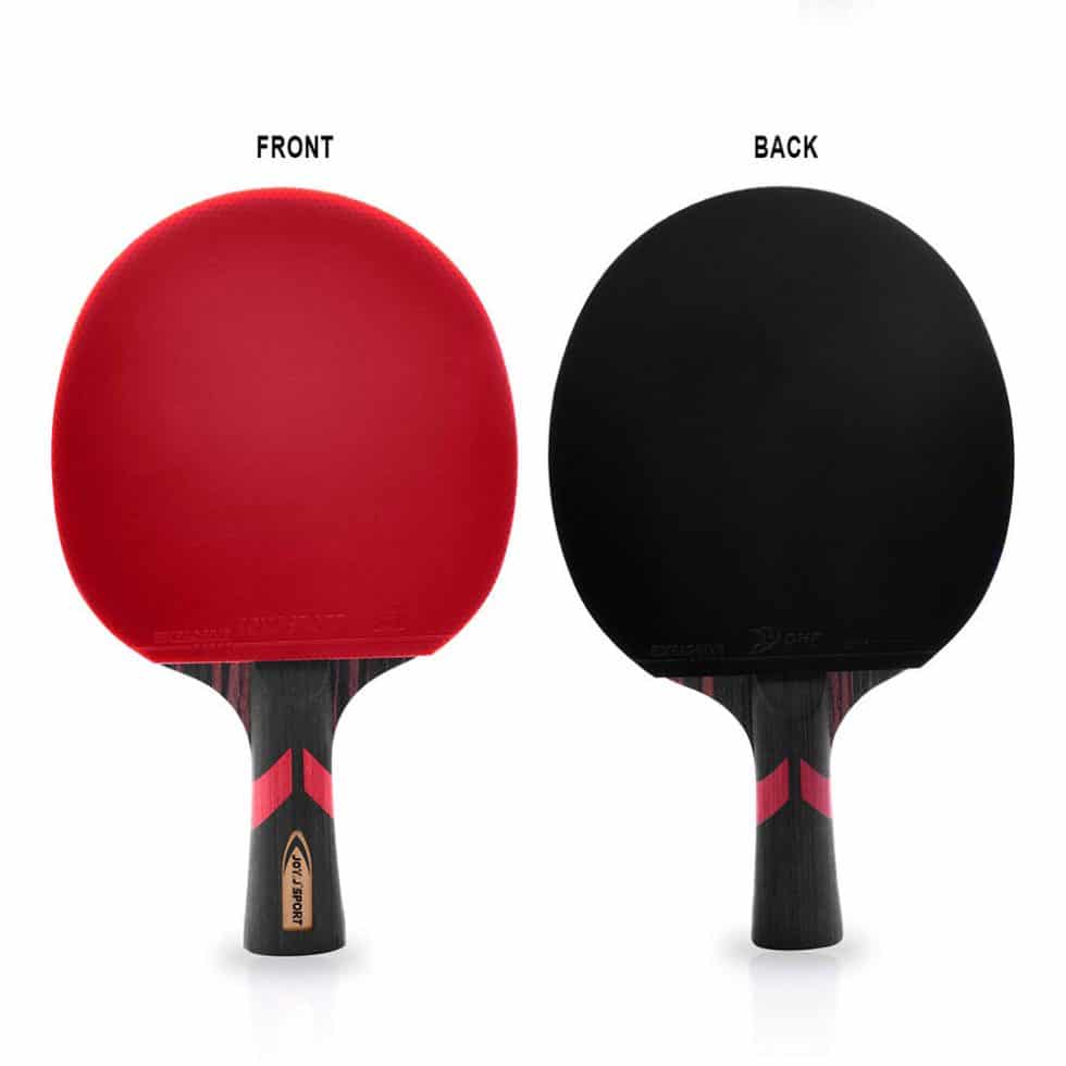 Caoutchouc Haute Qualité Set De Ping Pong Tencoz - 4 Raquettes 6 Balles - Pour Famille, École, Club Raquette Ping Pong